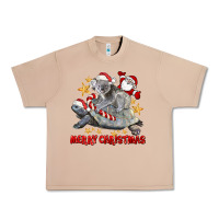 Burro Merry Christmas Tortoise And Koala Urban Heavy Tee - LillyAllenDesigns