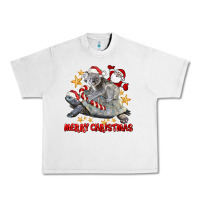 Lunar Rock Merry Christmas Tortoise And Koala Urban Heavy Tee - LillyAllenDesigns