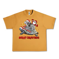 Peanut Butter Merry Christmas Tortoise And Koala Urban Heavy Tee - LillyAllenDesigns