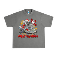 Tornado Merry Christmas Tortoise And Koala Urban Heavy Tee - LillyAllenDesigns