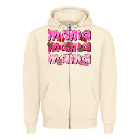 Sandshell Mama mama mama mother's day Zipper Hoodie - HowdyJamesFarm