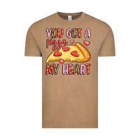 Vintage Coffee you got a pizza my heart Vintage Tee - LillyAllenDesigns