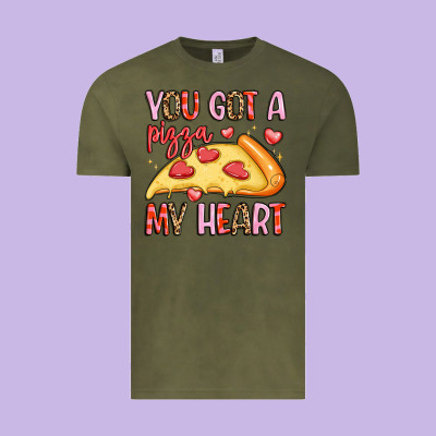 You Got A Pizza My Heart Vintage Tee Designed By Lillyallendesigns