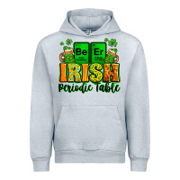 Heather Grey Beer Irish Periodic table St. Patrick's Urban Hoodie - LillyAllenDesigns
