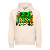 Sandshell Beer Irish Periodic table St. Patrick's Urban Hoodie - LillyAllenDesigns