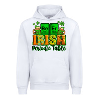 White Beer Irish Periodic table St. Patrick's Urban Hoodie - LillyAllenDesigns
