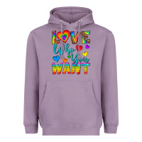 Lavender Western Love Who You Want Heavyweight Hoodie - BundleAndBundleShop