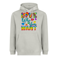 Moon Dust Western Love Who You Want Heavyweight Hoodie - BundleAndBundleShop