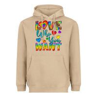 Mushroom Western Love Who You Want Heavyweight Hoodie - BundleAndBundleShop