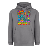 Storm Western Love Who You Want Heavyweight Hoodie - BundleAndBundleShop