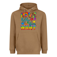 Toasted Coconut Western Love Who You Want Heavyweight Hoodie - BundleAndBundleShop