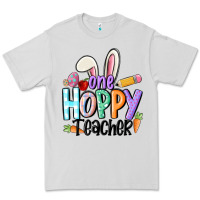 Dove Grey one hoppy teacher Premium Tee - MaliasSmallBusiness