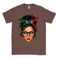 Chestnut mexican latina girl messy bun Classic Tee - LillyAllenDesigns
