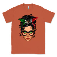 Copper mexican latina girl messy bun Classic Tee - LillyAllenDesigns