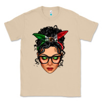 Mushroom mexican latina girl messy bun Classic Tee - LillyAllenDesigns
