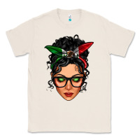 Mexican Latina Girl Messy Bun Classic Tee | Teevron