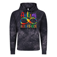 Cloud Black autism acceptance Vintage Hoodie - LillyAllenDesigns