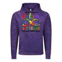 Cloud Purple autism acceptance Vintage Hoodie - LillyAllenDesigns