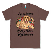 Chestnut life is better with a golden retriever Classic Tee - JahusDesignShop