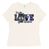 Bone for the love of the wolves Ladies Tee - RanaPortraitStore