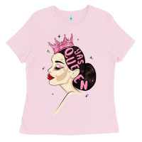 Bubblegum Pink yas queen Ladies Tee - MaliasSmallBusiness