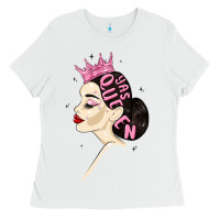 White yas queen Ladies Tee - MaliasSmallBusiness