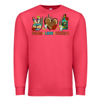 Cardinal Peace Love Tequila Premium Sweatshirt - BundleAndBundleShop