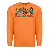 Carrot Peace Love Tequila Premium Sweatshirt - BundleAndBundleShop