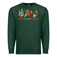 Sports Green Peace Love Tequila Premium Sweatshirt - BundleAndBundleShop