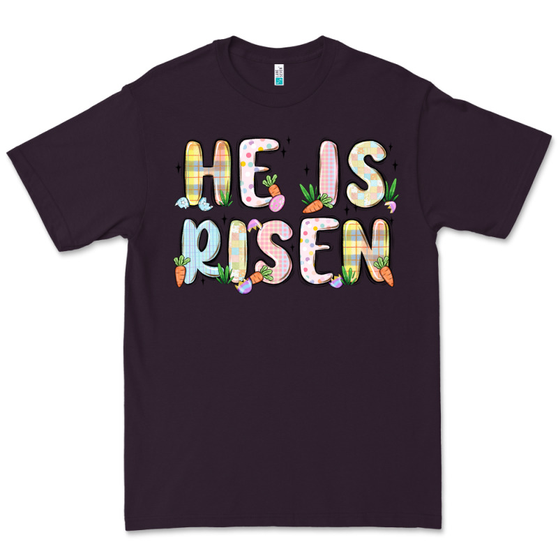 He Is Risen Premium Tee by MaliasSmallBusiness | Teevron