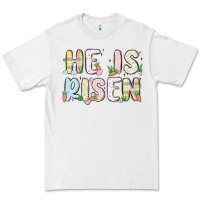 White he is risen Premium Tee - MaliasSmallBusiness