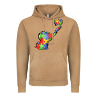 Vintage Camel autism awareness elephant Vintage Hoodie - LillyAllenDesigns