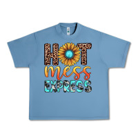Pebble Blue hot mess express Urban Heavy Tee - JahusDesignShop