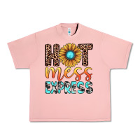 Salmon hot mess express Urban Heavy Tee - JahusDesignShop