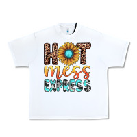White hot mess express Urban Heavy Tee - JahusDesignShop