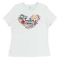 White teacher Ladies Tee - MaliasSmallBusiness