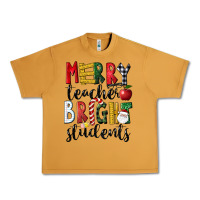 Peanut Butter Merry Teacher Bright Students Christmas Urban Heavy Tee - LillyAllenDesigns