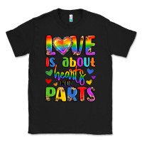 Black love is about hearts not parts Classic Tee - LillyAllenDesigns