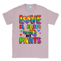Lilac love is about hearts not parts Classic Tee - LillyAllenDesigns