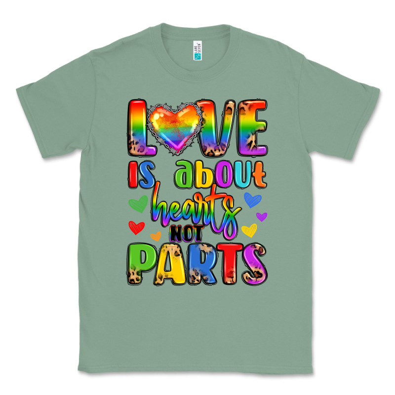 Love Is About Hearts Not Parts Classic Tee by LillyAllenDesigns | Teevron