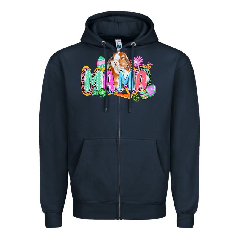 Western Mama Easter Zipper Hoodie by CowGirlArtShop | Teevron