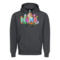 Smoke Western Mama Easter Zipper Hoodie - CowGirlArtShop