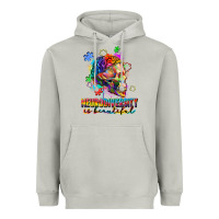 Moon Dust Neurodiversity Is Beautiful Heavyweight Hoodie - FaDigitalArtStudio
