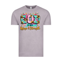 God Is My Refuge And Strength Vintage Tee | Teevron