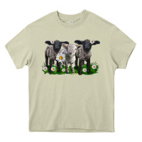 Mossy baby sheeps with daisies Heavy Core Tee - LillyAllenDesigns