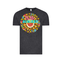 Vintage Black hello summer Vintage Tee - JahusDesignShop