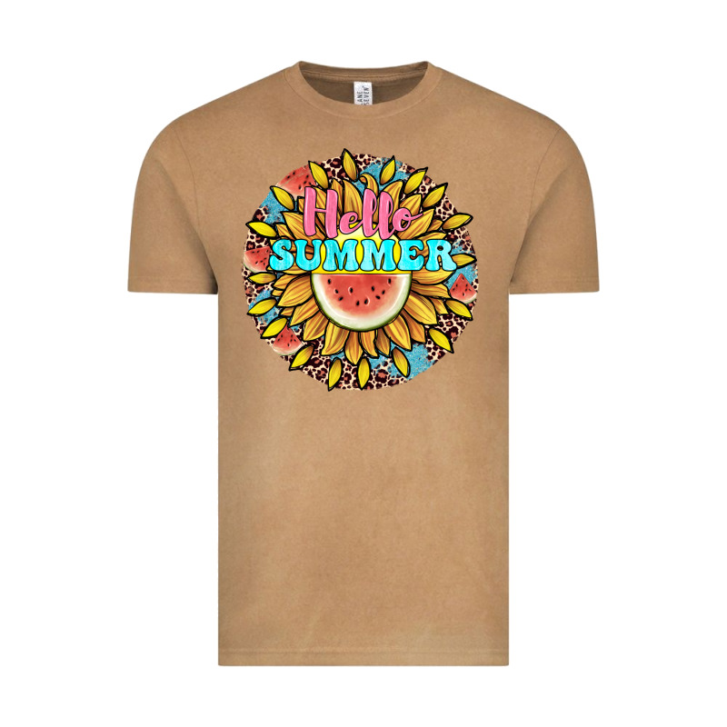 Hello Summer Vintage Tee by JahusDesignShop | Teevron