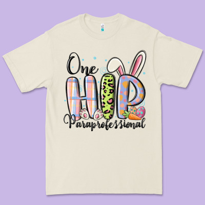 One Hip Paraprofessional Premium Tee Designed By Maliassmallbusiness