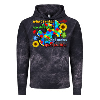 Cloud Black what makes you different is what makes  you beauti Vintage Hoodie - LillyAllenDesigns