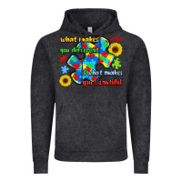 Vintage Black what makes you different is what makes  you beauti Vintage Hoodie - LillyAllenDesigns